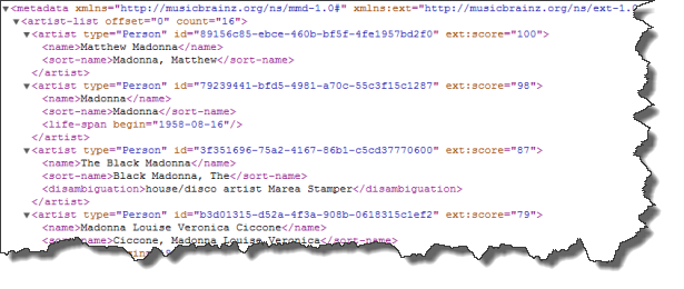 Sample XML