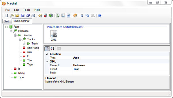 The Placeholder XML Properties